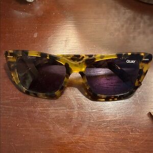 Quay Australia Tortoiseshell Square Sunglasses